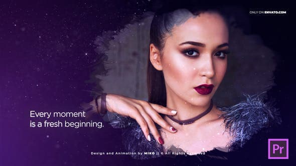 پروژه پریمیر اسلایدشوی عاشقانه ستاره ها Stars Unique Romantic Slideshow