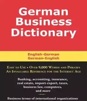 دانلود کتاب German Business Dictionary – فرهنگ لغت تجاری آلمانی