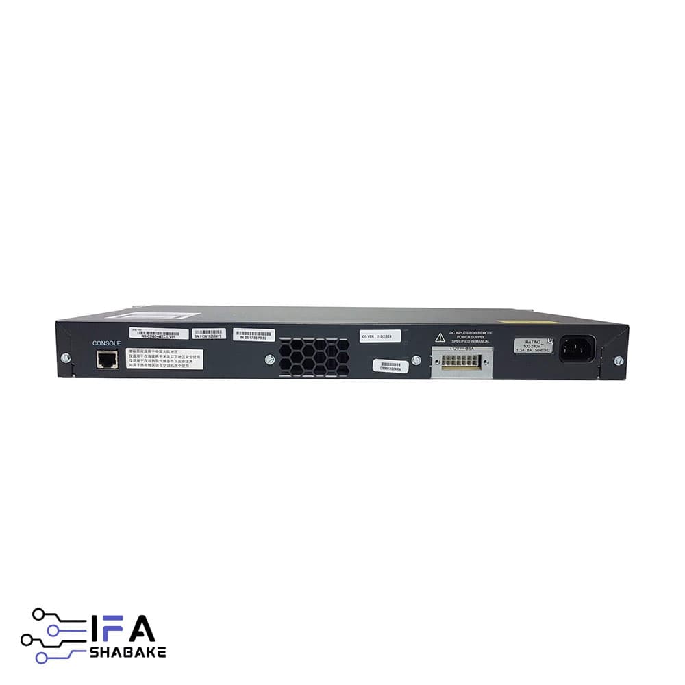 سوئیچ سیسکو WS-C2960Plus-48TC-L — تصویر ۶