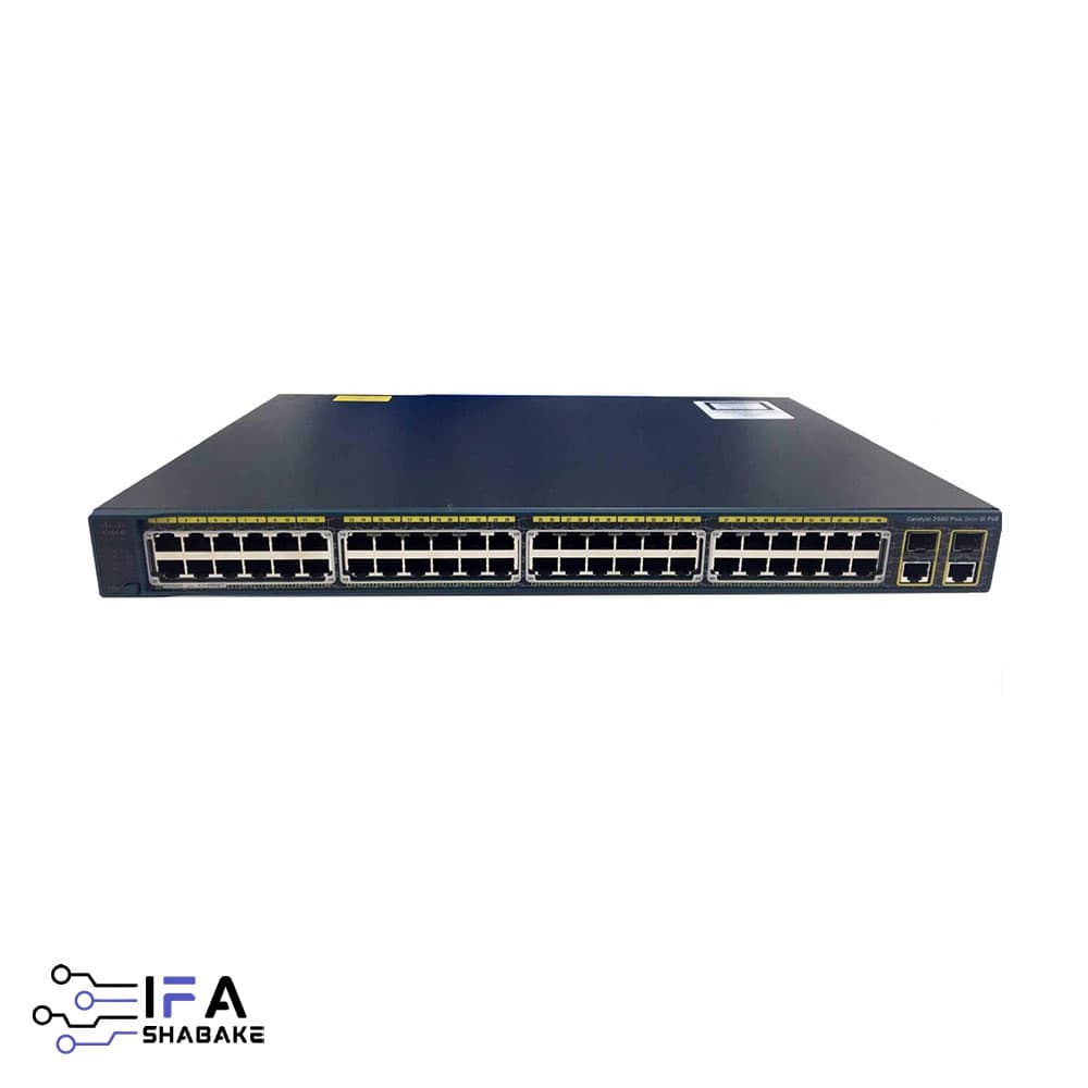 سوئیچ سیسکو WS-C2960Plus-48PST-L — تصویر ۳