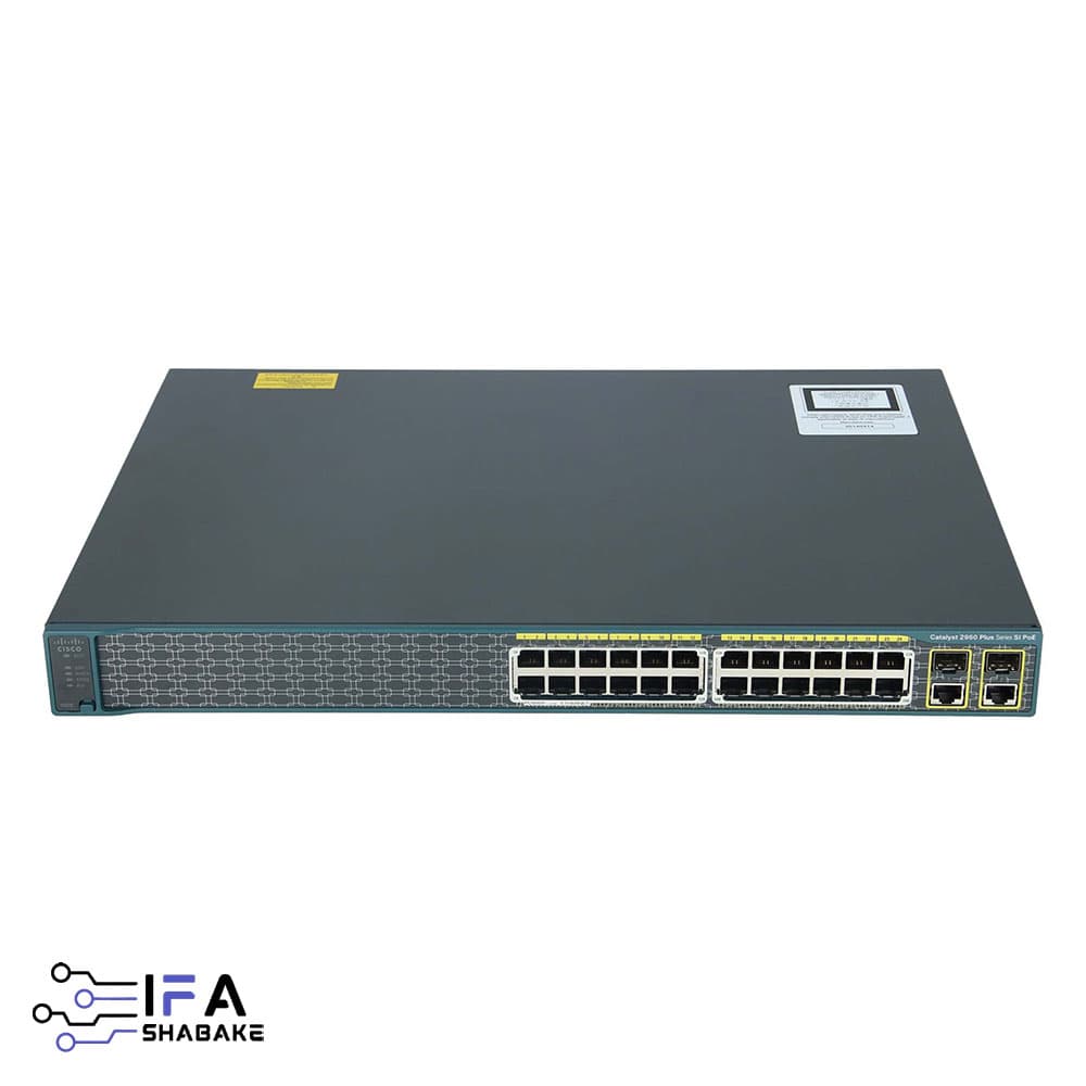 سوئیچ سیسکو WS-C2960Plus-24PC-L — تصویر ۵