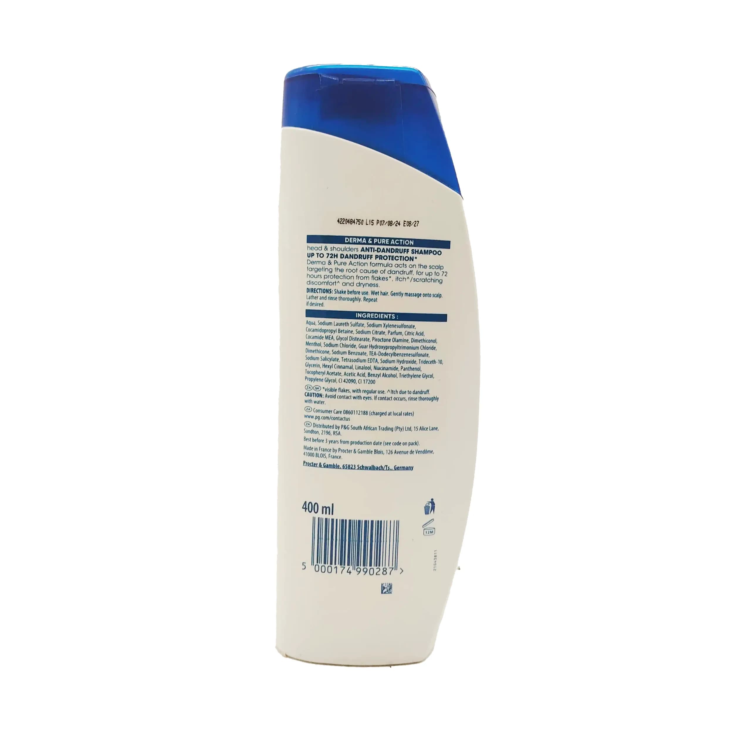 شامپو ضد شوره هد اند شولدرز head & shoulders مدل menthol refresh — تصویر ۴