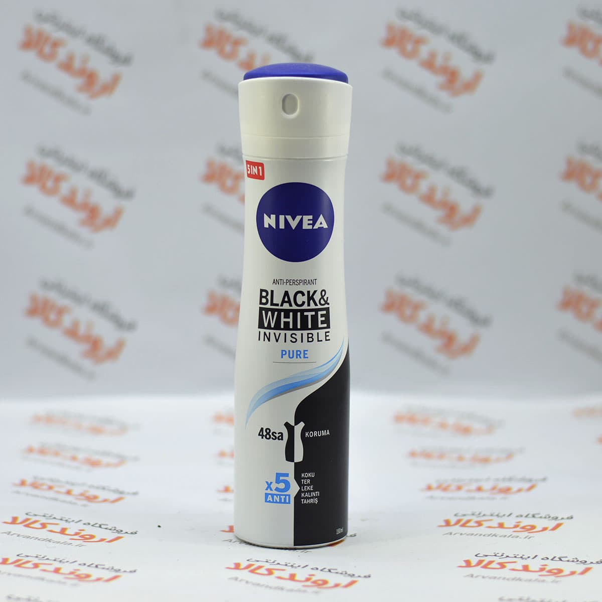 اسپری ضد تعریق نیوا NIVEA سری invisible مدل Pure