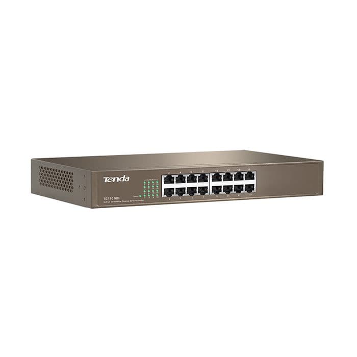 سوئیچ Tenda TEF1016D 16-Port — تصویر ۲