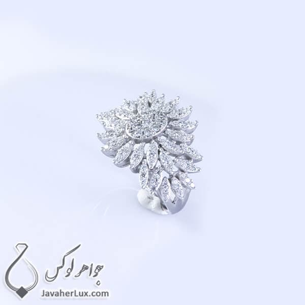 انگشتر نقره زنانه مدل الیسا _ کد : 100346