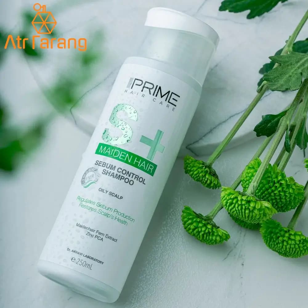 شامپو متعادل کننده چربی پرایم مدل S+ حجم 250mL — تصویر ۵