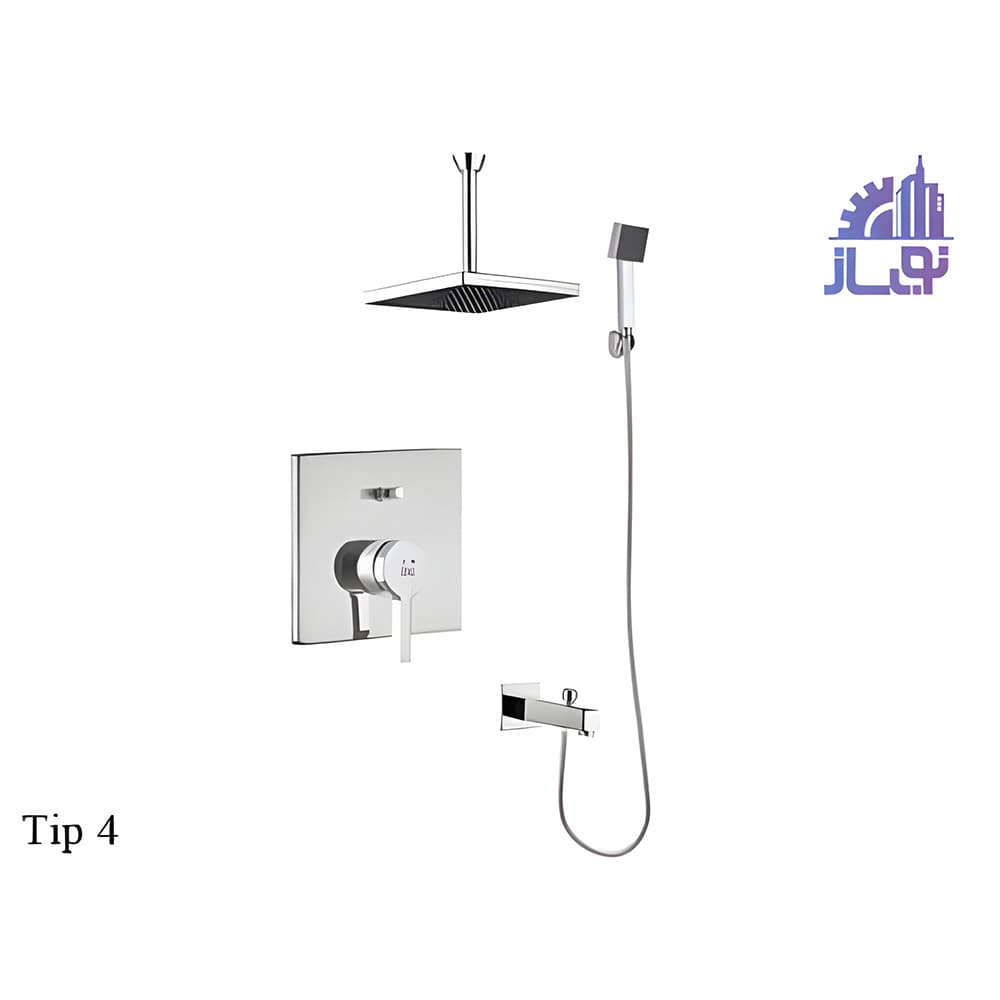 دوش توکار KWC مدل آوا