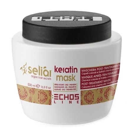 ماسک مو کراتینه ECHOS LINE مدل Keratin