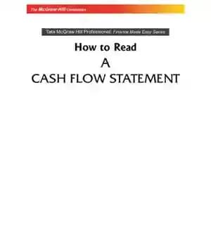 دانلود کتاب How to read a cash flow statement – نحوه خواندن صورت جریان نقدی