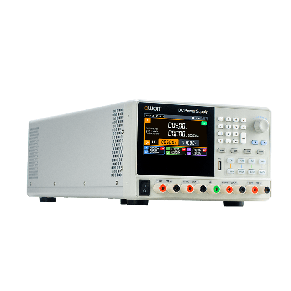 منبع تغذیه آزمایشگاهی اوون مدل OWON OWH8020Q-1000F — تصویر ۲