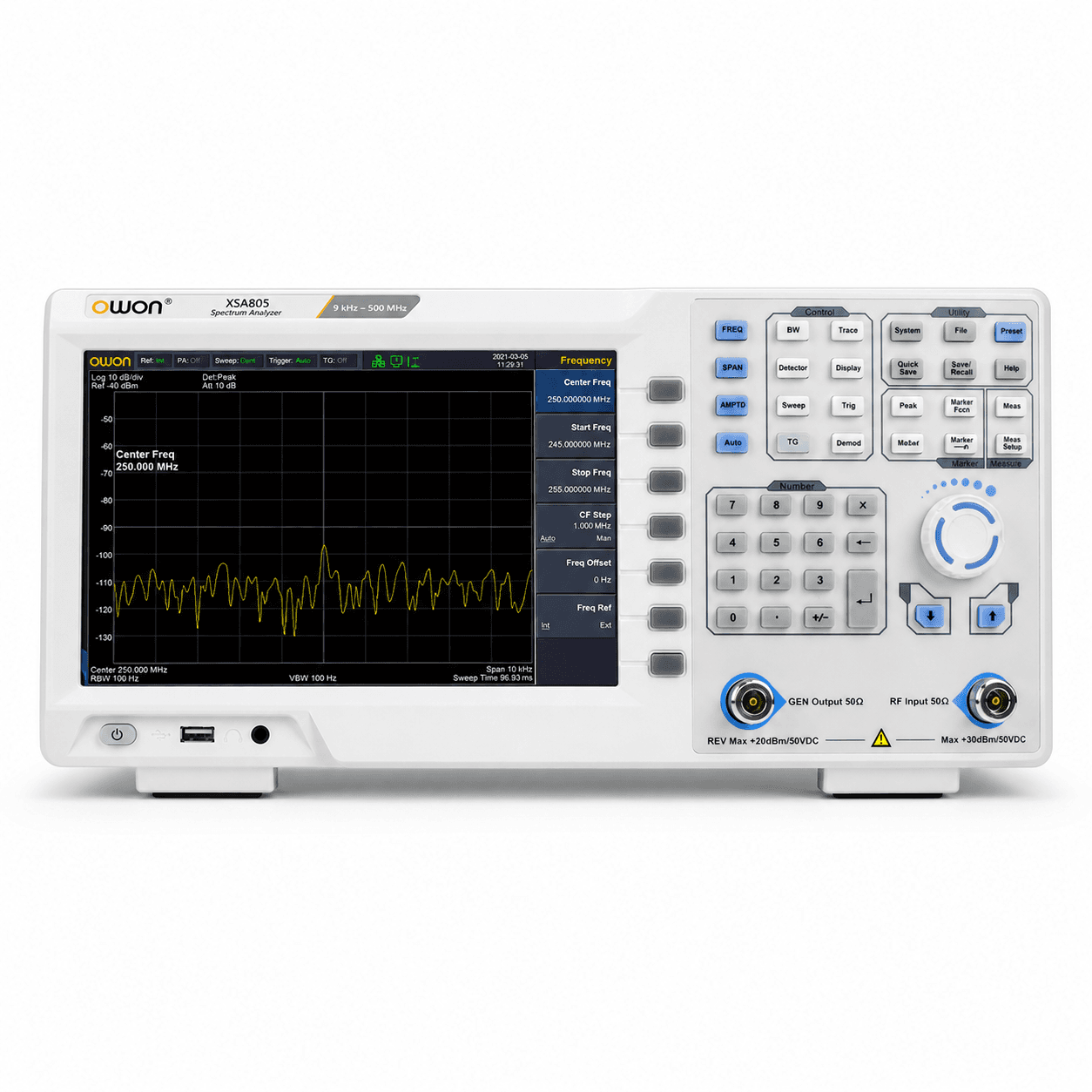 اسپکتروم آنالایزر اوون مدل OWON XSA805