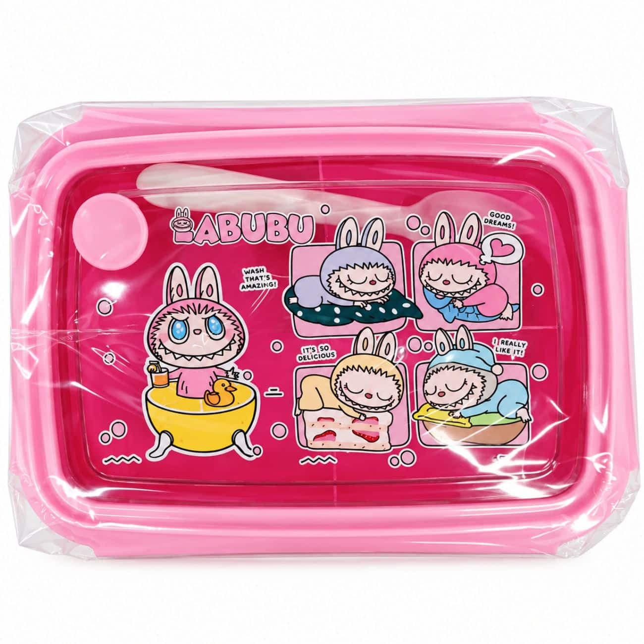 ظرف غذای کودک سانریو Sanrio مدل X-6018 فاقد BPA با طراحی فانتزی — تصویر ۵