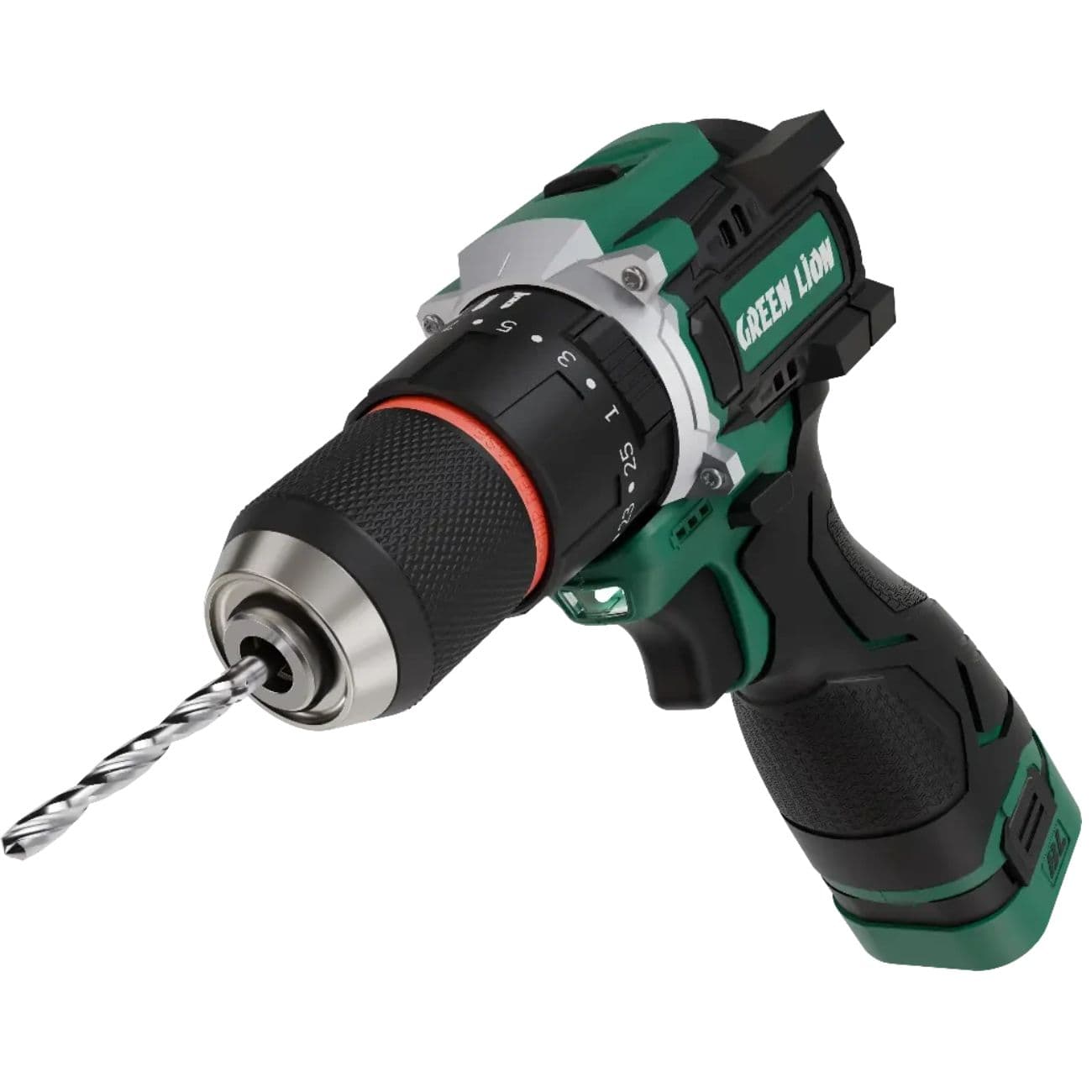 دریل چکشی شارژی گرین لاین Green Lion مدل GD-15 Pro Drive با گشتاور 55Nm — تصویر ۴
