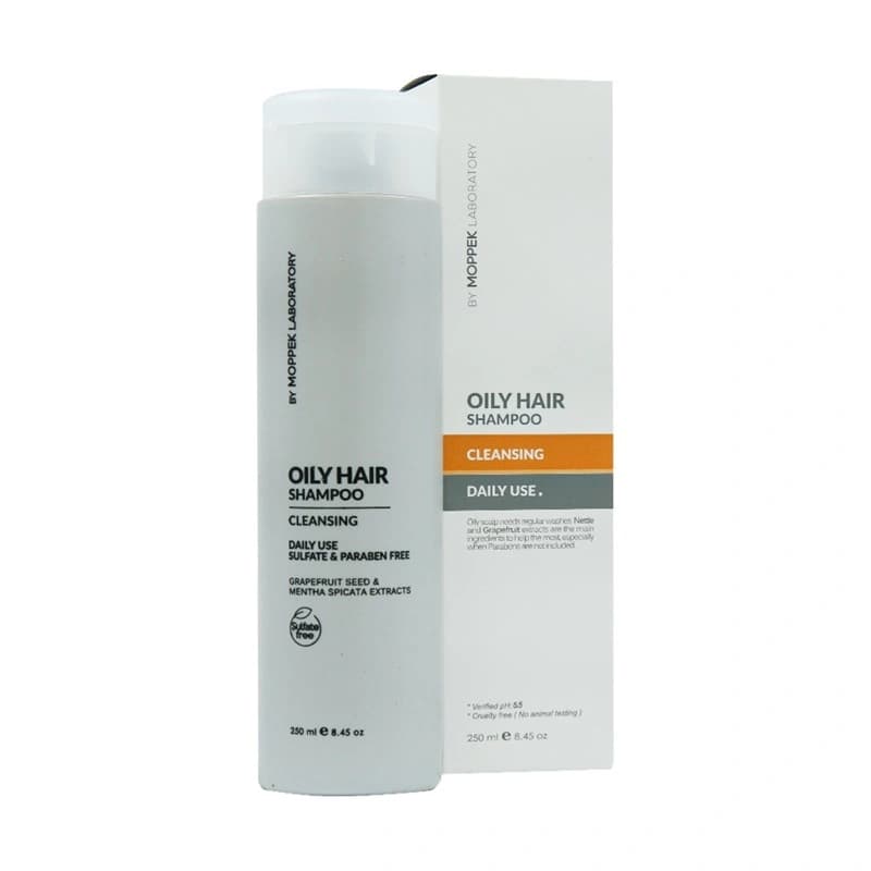 شامپو روزانه موپک مناسب موی چرب حجم 250mL
