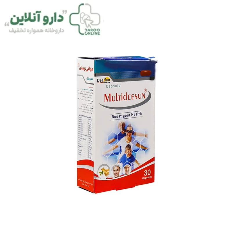 کپسول مولتی دی سان فارما 30 عددی