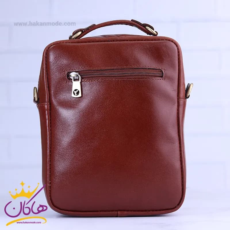 کیف دوشی چرم چرمسال کد 610 — تصویر ۳