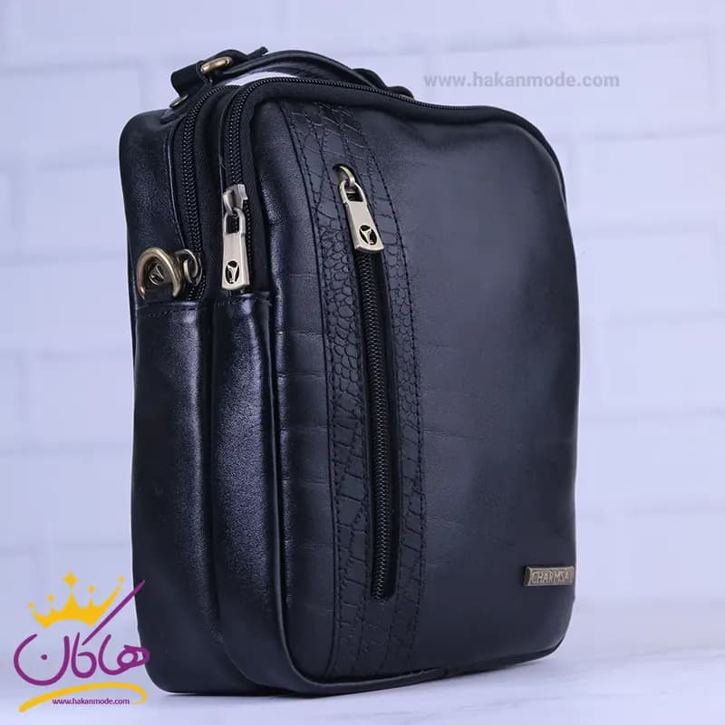 کیف دوشی چرم چرمسال کد 620 — تصویر ۵