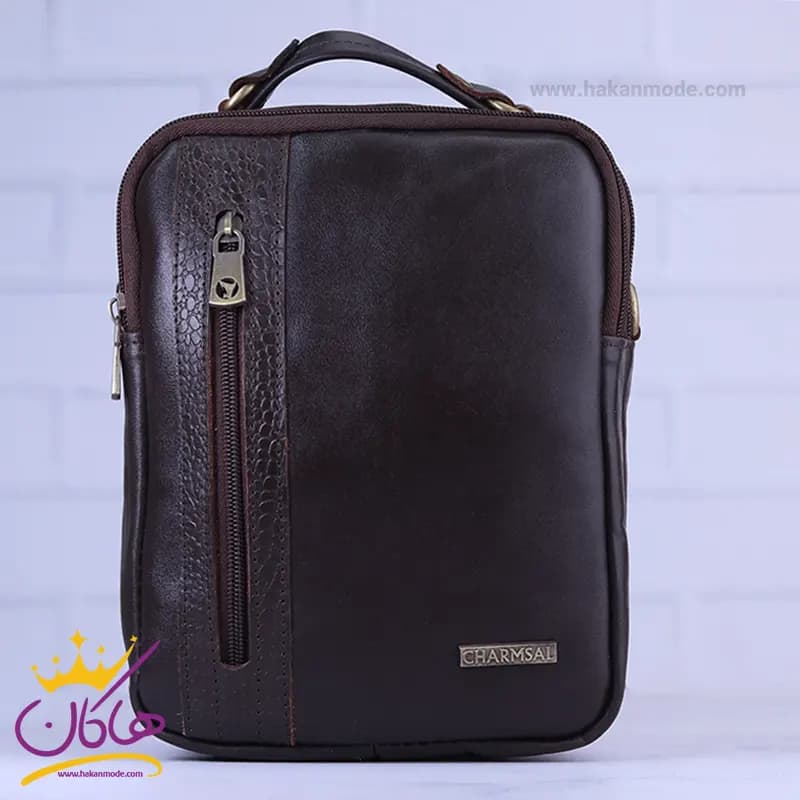 کیف دوشی چرم چرمسال کد 620 — تصویر ۷