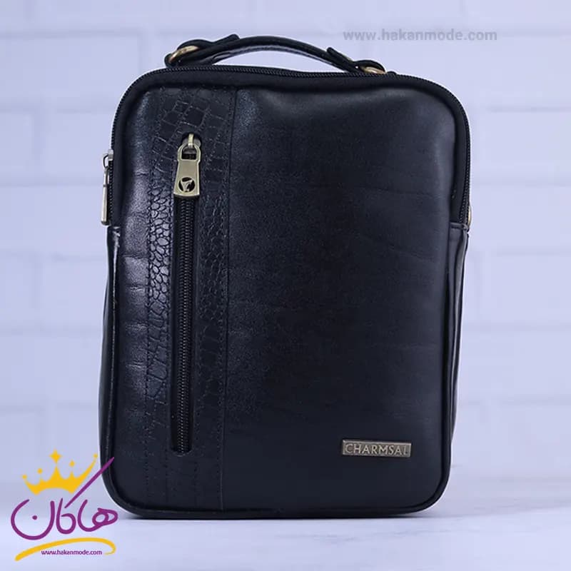 کیف دوشی چرم چرمسال کد 620 — تصویر ۸
