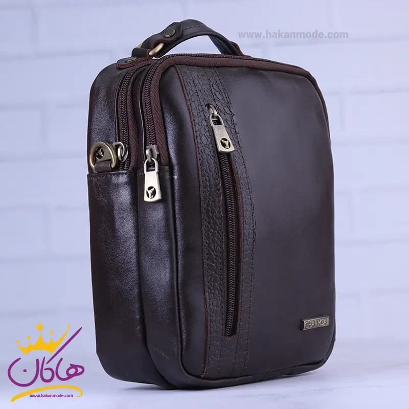 کیف دوشی چرم چرمسال کد 620 — تصویر ۴