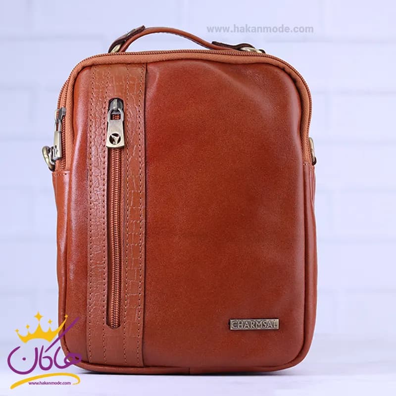 کیف دوشی چرم چرمسال کد 620 — تصویر ۶