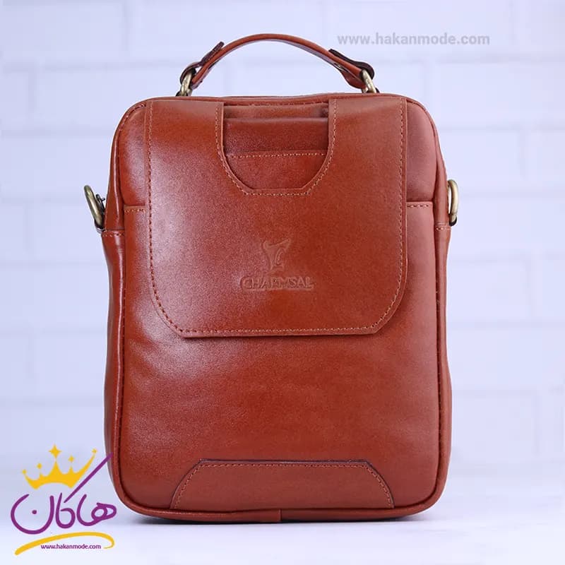 کیف دوشی چرم چرمسال کد 560 — تصویر ۲