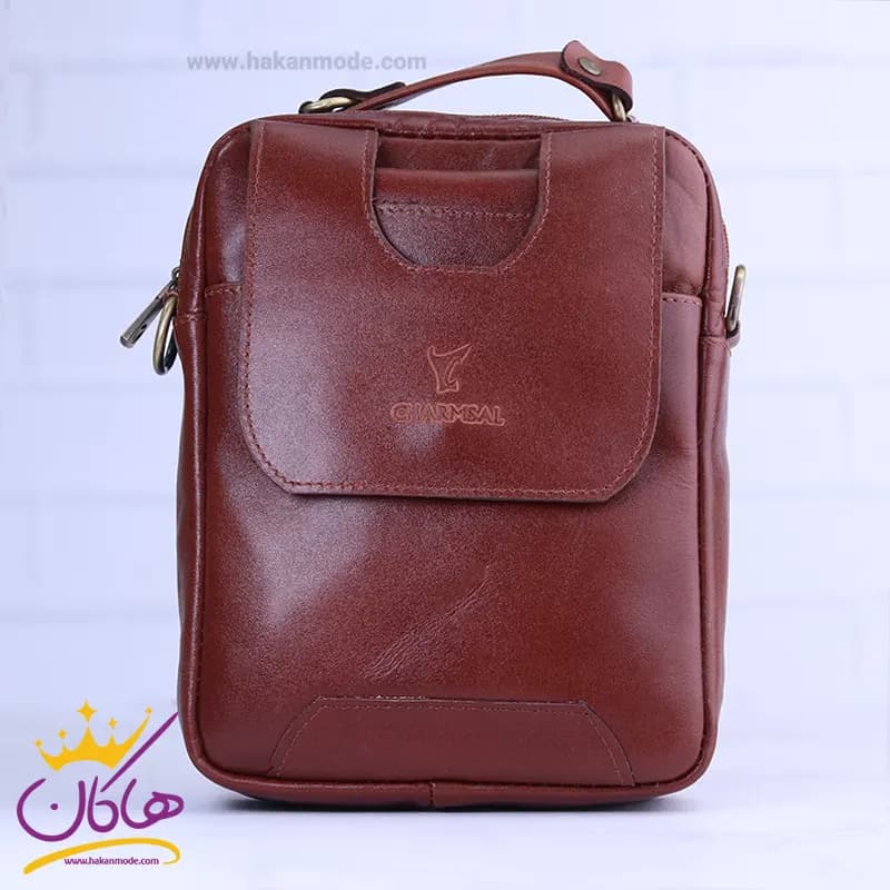 کیف دوشی چرم چرمسال کد 560 — تصویر ۳