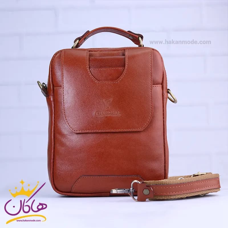 کیف دوشی چرم چرمسال کد 560 — تصویر ۶