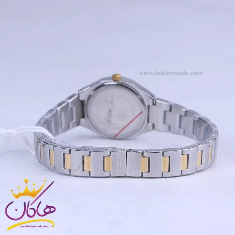 ساعت مچی سولیدا زنانه فلزی نقره ای طلایی صفحه آبی 5124/9 — تصویر ۳