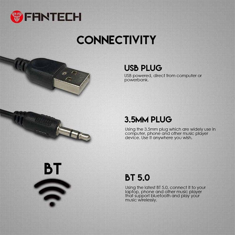 اسپیکر Fantech RGB GS301 — تصویر ۴