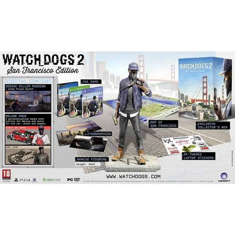 دیسک بازی Watch Dogs 2 Collector’s Edition – مخصوص Xbox One — تصویر ۳