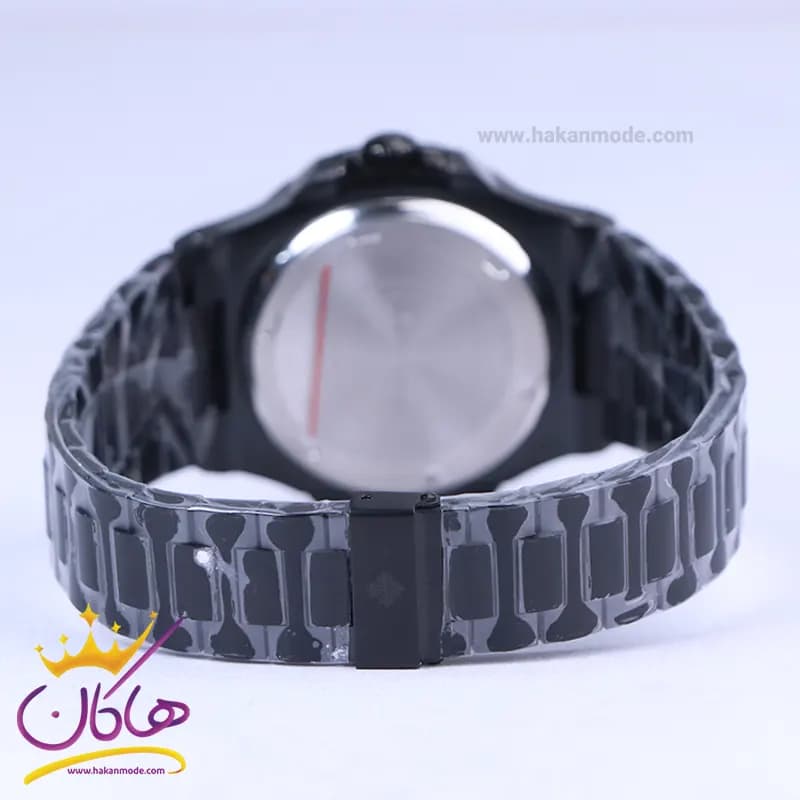 ساعت مچی پتک فیلیپ ناتیلوس مردانه فلزی تمام مشکی 8058/10 — تصویر ۳