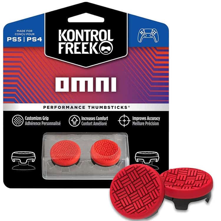 کاور آنالوگ کنترلر KontrolFreek مخصوص پلی استیشن – رنگ Omni Orange