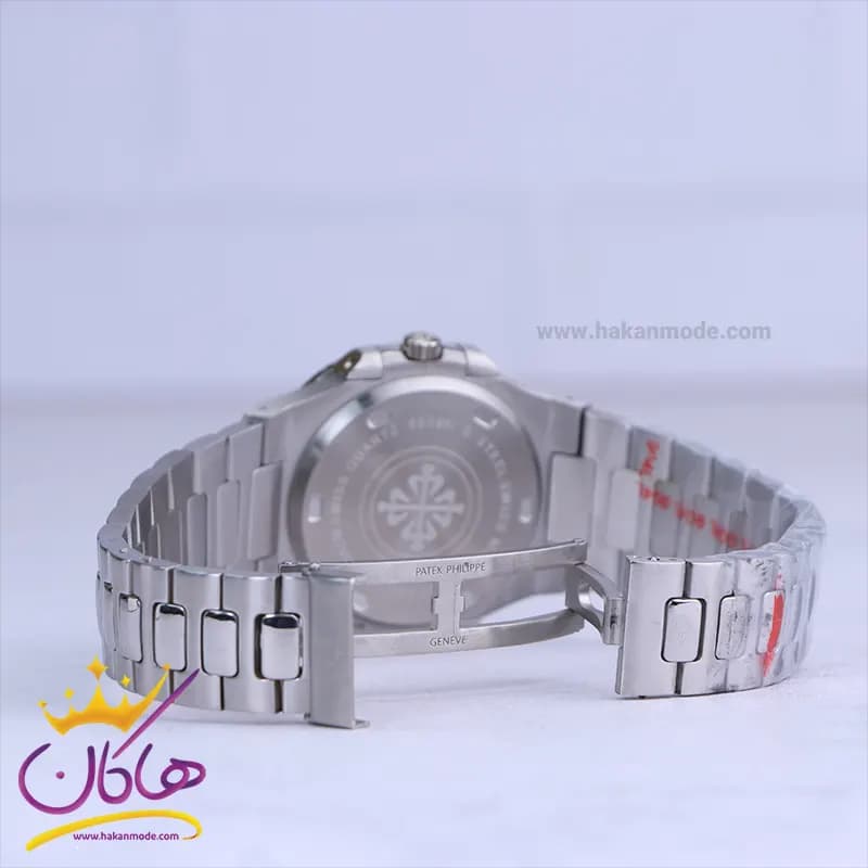 ساعت مچی پتک فیلیپ مردانه فلزی صفحه آبی M8058/1 — تصویر ۲