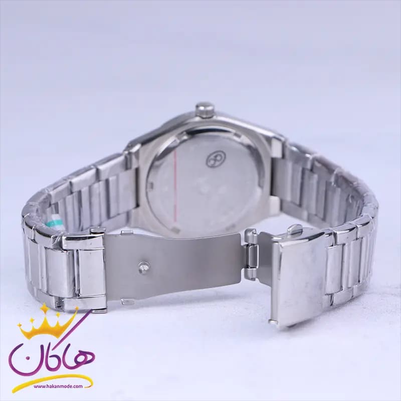 ساعت فروچی زنانه فلزی نقره ای صفحه صورتی FC03268/06 — تصویر ۳