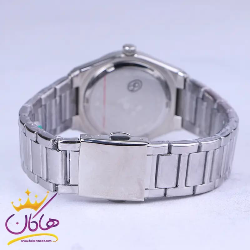 ساعت فروچی زنانه فلزی نقره ای صفحه صورتی FC03268/06 — تصویر ۴