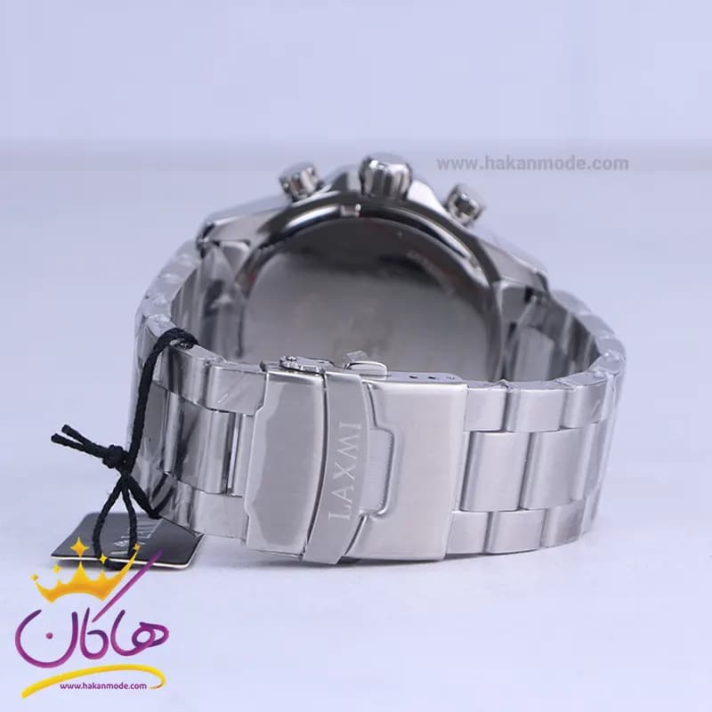 ساعت مچی لاکسمی مردانه فلزی صفحه سبز کرنوگراف 8115/7 — تصویر ۳