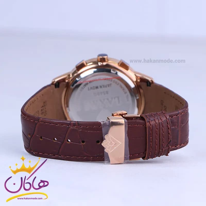 ساعت عقربه ای لاکسمی مردانه چرم کرنوگراف G 8540/11 — تصویر ۳