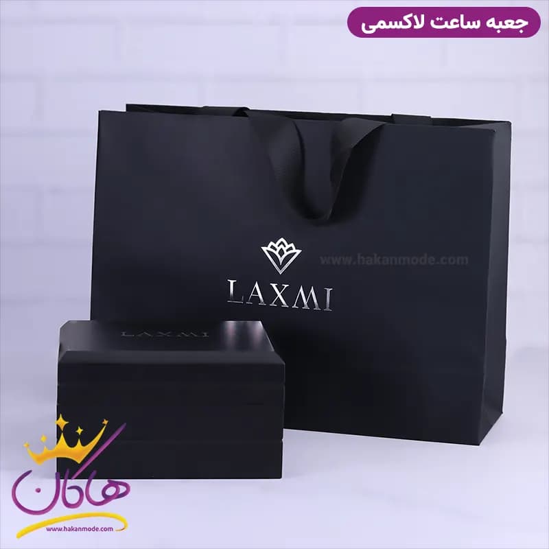 ساعت مچی لاکسمی مردانه چرم آبی کرنوگراف LA 8540/11G — تصویر ۴