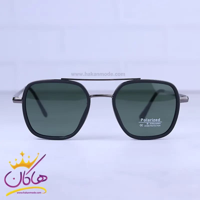 عینک آفتابی مردانه شیشه سبز P 10-15/3