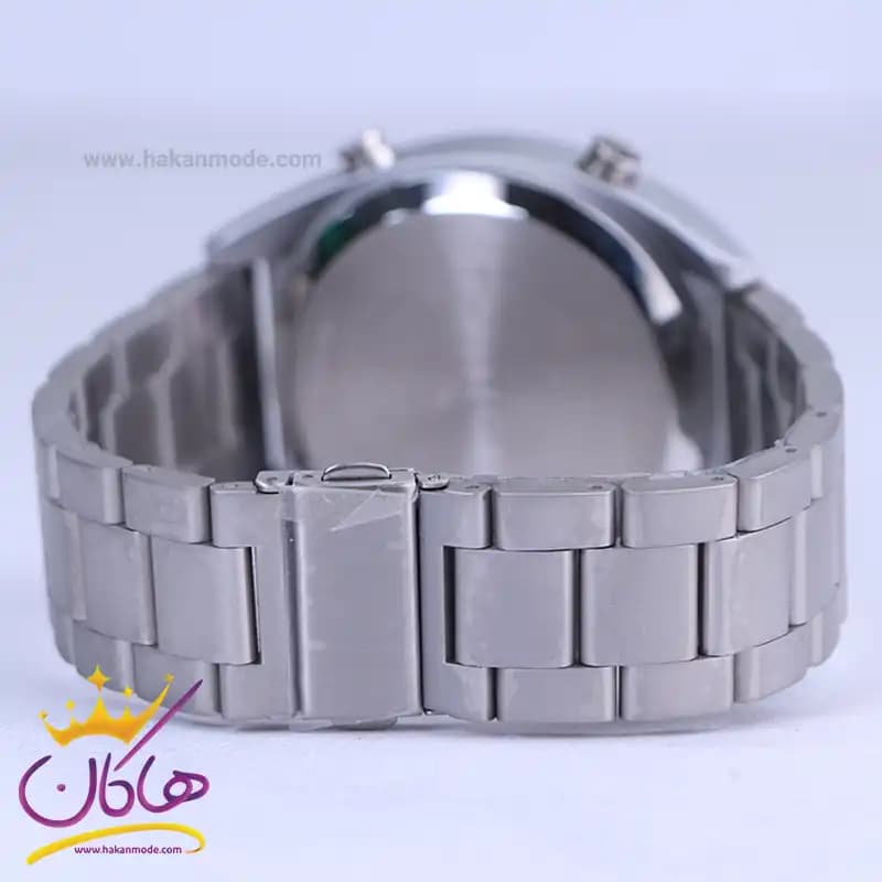ساعت مچی تی انجین پتگر مردانه استیل نقره ای صفحه مشکی — تصویر ۳