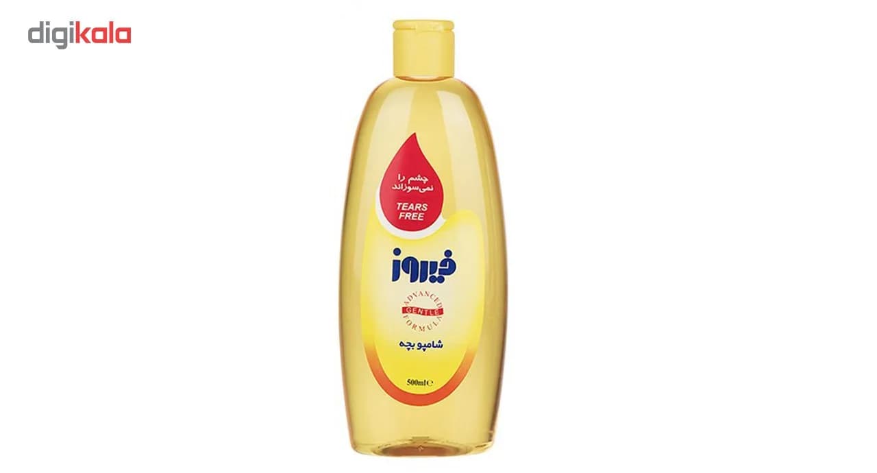 شامپو بچه فیروز حجم 500 میلی لیتر و شامپو بدن کودک مدل Pink حجم 450 میلی لیتر — تصویر ۸