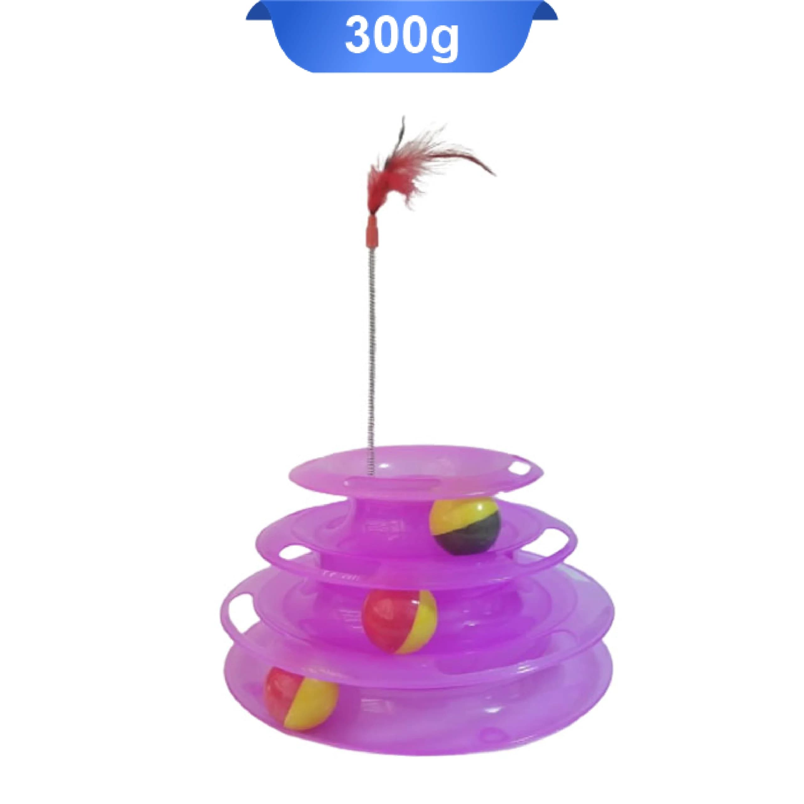 اسباب بازی گربه برج سه طبقه مدل یونیورس Univers Cat Toy