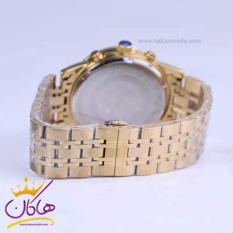 ساعت عقربه ای سیتیزن مردانه فلزی طلایی صفحه مشکی 2363/14 — تصویر ۳