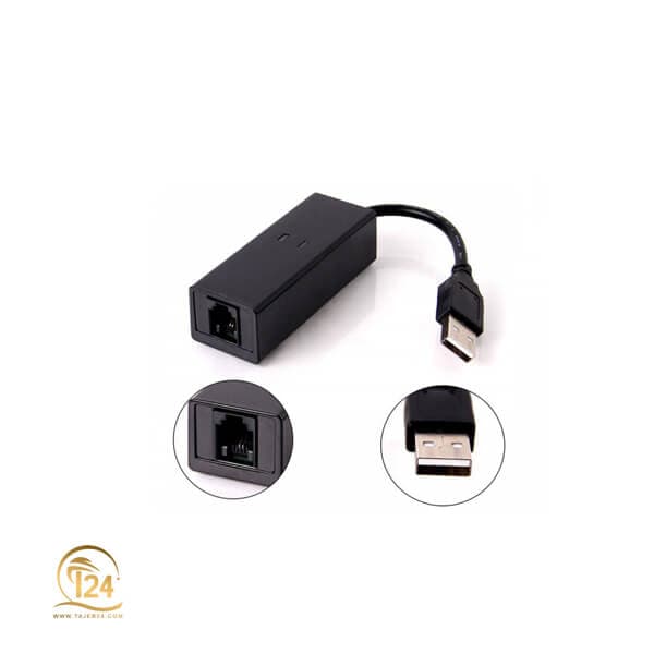 فکس مودم USB (مودم اکسترنال) مدل Dell — تصویر ۲