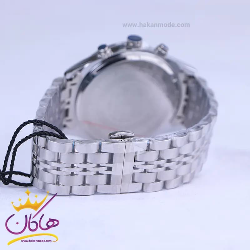 ساعت مچی سیتیزن مردانه فلزی نقره ای صفحه مشکی 2363/10 — تصویر ۳