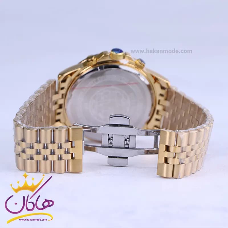 ساعت مچی عقربه ای سیتیزن مردانه فلزی طلایی صفحه سفید 2363/11 — تصویر ۲