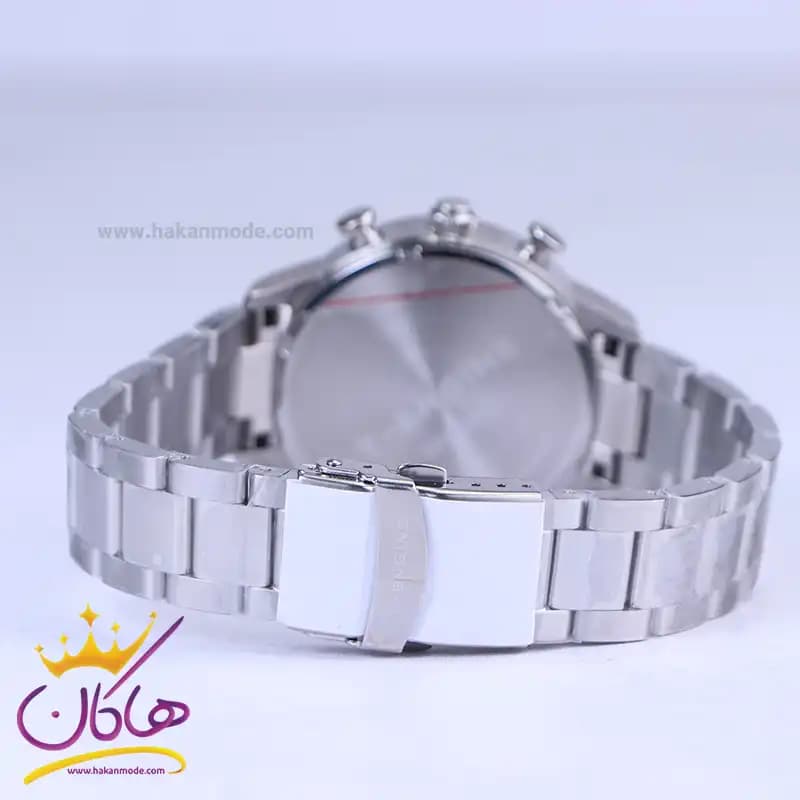 ساعت مچی تی انجین مردانه استیل نقره ای مدل کیلومتر شمار EP4053V01 — تصویر ۳