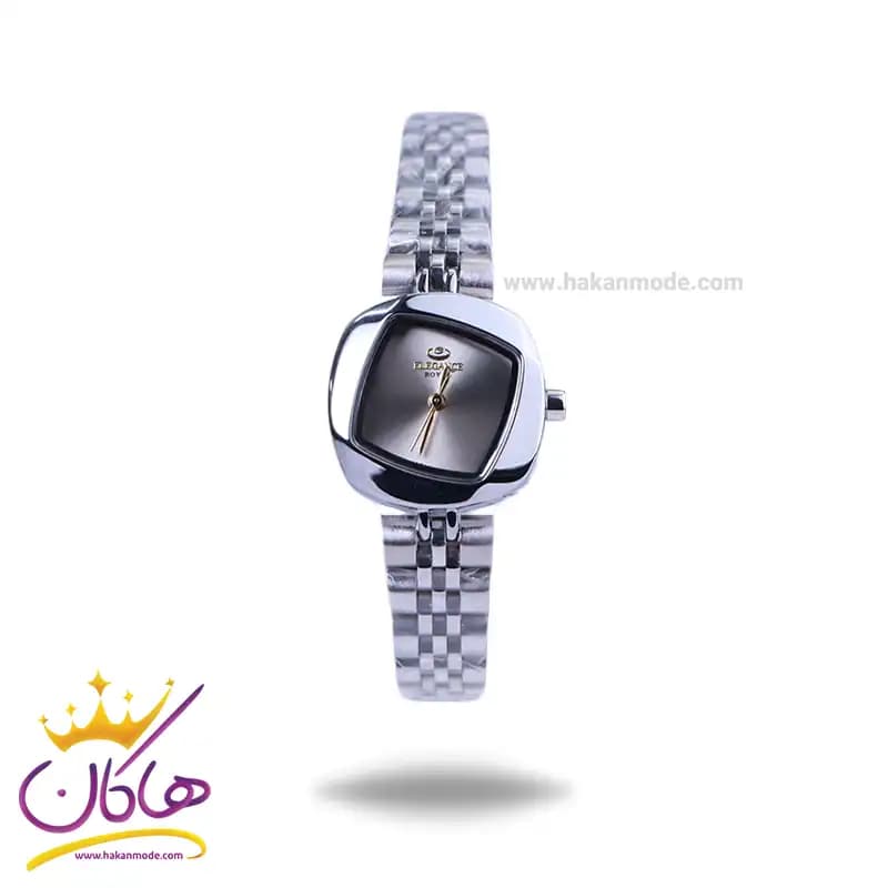 ساعت مچی الگانس زنانه استیل نقره ای قاب مربع ER 2200/2