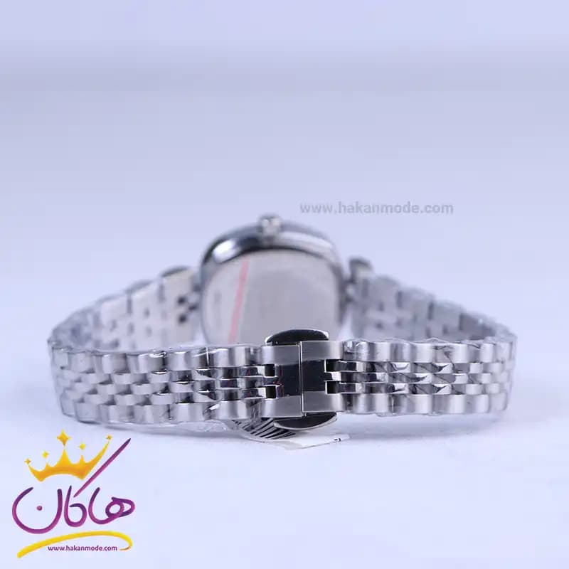 ساعت مچی الگانس زنانه استیل نقره ای قاب مربع ER 2200/2 — تصویر ۳